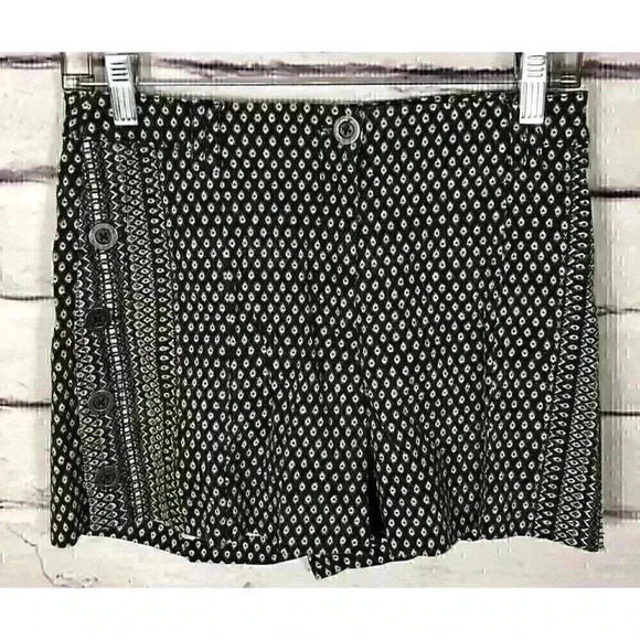 Cartonnier Pants - Cartonnier Womens Size 0 Black/White Shorts
